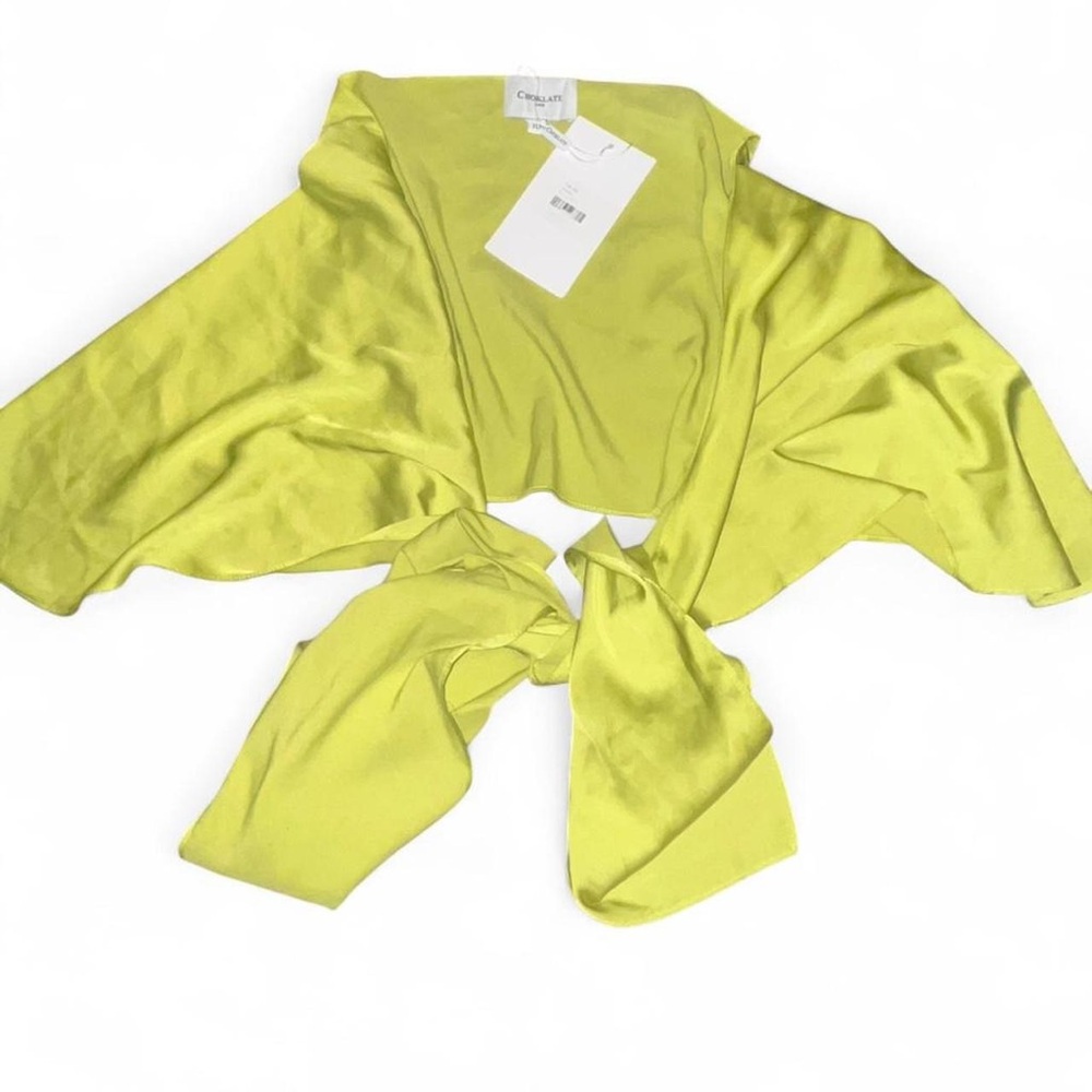 Chicwish Lime Green Blouse
